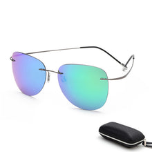 Load image into Gallery viewer, With Case Titanium Sunglasses Polaroid
