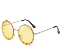 Load image into Gallery viewer, Crystal Decorative Sunglasses Women