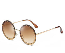 Load image into Gallery viewer, Crystal Decorative Sunglasses Women