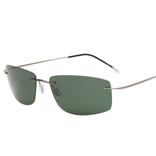 Load image into Gallery viewer, With case Polarized Titanium sunglasses Polaroid Men