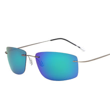 Load image into Gallery viewer, With case Polarized Titanium sunglasses Polaroid Men
