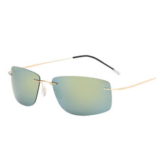 Load image into Gallery viewer, With case Polarized Titanium sunglasses Polaroid Men