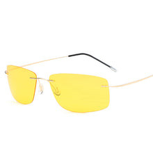 Load image into Gallery viewer, With case Polarized Titanium sunglasses Polaroid Men