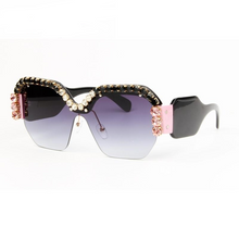 Load image into Gallery viewer, Sexy Rimless Oversized Sunglasses Women