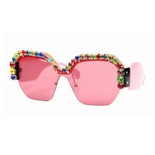 Load image into Gallery viewer, Sexy Rimless Oversized Sunglasses Women
