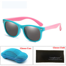 Load image into Gallery viewer, Mirror Kids Sunglasses with Case