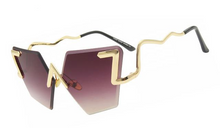 Load image into Gallery viewer, Luxury High Quality Rimless Sunglasses Women