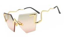 Load image into Gallery viewer, Luxury High Quality Rimless Sunglasses Women