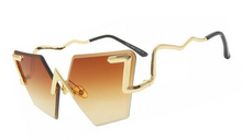 Load image into Gallery viewer, Luxury High Quality Rimless Sunglasses Women