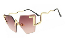 Load image into Gallery viewer, Luxury High Quality Rimless Sunglasses Women
