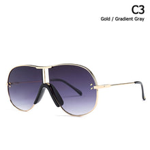 Load image into Gallery viewer, 2019 Vintage Men Aviation Style Gradient Sunglasses