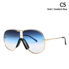 Load image into Gallery viewer, 2019 Vintage Men Aviation Style Gradient Sunglasses