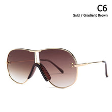 Load image into Gallery viewer, 2019 Vintage Men Aviation Style Gradient Sunglasses