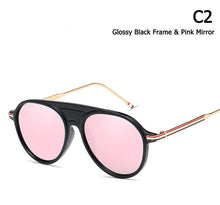 Load image into Gallery viewer, Fashion Trend Aviation Pilot Style Sunglasses Men