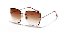 Load image into Gallery viewer, Gradient Square Rimless Sunglasses Unisex