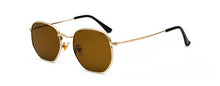 Load image into Gallery viewer, Vintage Gold Sunglasses Men