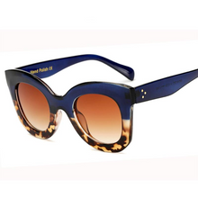 Load image into Gallery viewer, Cat Eye Vintage Sunglasses Women Leopard Pattern