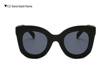Load image into Gallery viewer, Cat Eye Vintage Sunglasses Women Leopard Pattern