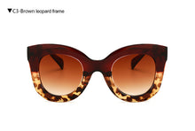 Load image into Gallery viewer, Cat Eye Vintage Sunglasses Women Leopard Pattern