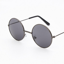Load image into Gallery viewer, Black Round Vintage Children Sunglasses Girls Boys