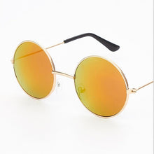 Load image into Gallery viewer, Black Round Vintage Children Sunglasses Girls Boys