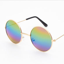 Load image into Gallery viewer, Black Round Vintage Children Sunglasses Girls Boys