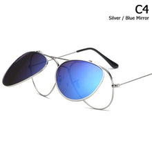 Load image into Gallery viewer, Aviation Style Flip Up Lens Sunglasses Men