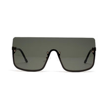 Load image into Gallery viewer, Yellow Oversize Siamese Square Sunglasses Women