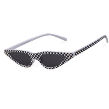 Load image into Gallery viewer, 90s Narrow Cat Eye Sunglasses Women