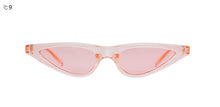 Load image into Gallery viewer, 90s Narrow Cat Eye Sunglasses Women