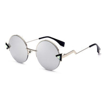Load image into Gallery viewer, Round Sunglasses Women Designer Metal