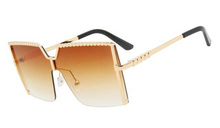 Load image into Gallery viewer, Half Frame Sunglasses Women