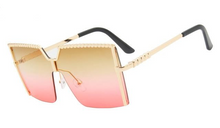 Load image into Gallery viewer, Half Frame Sunglasses Women