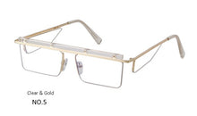 Load image into Gallery viewer, Designer Rimless Square Sunglasses Men