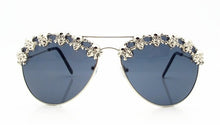 Load image into Gallery viewer, Skull Pilot Sunglasses Woman
