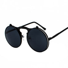 Load image into Gallery viewer, Vintage Steampunk Flip Up Men Sunglasses