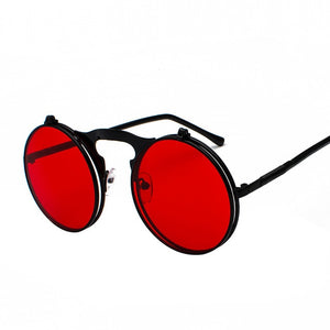 Vintage Steampunk Flip Up Men Sunglasses