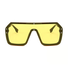 Load image into Gallery viewer, Oversized Shield Visor Sunglasses Men Large