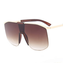 Load image into Gallery viewer, Square Oversized Big Frame Sunglasses Women