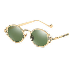 Load image into Gallery viewer, 2019 Oval Sunglasses Women Retro Metal