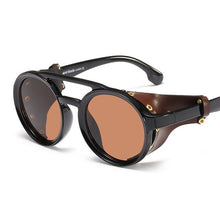Load image into Gallery viewer, 2019 Steampunk Round Sunglasses Women