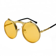 Load image into Gallery viewer, Vintage Steampunk Sunglasses Metal Men