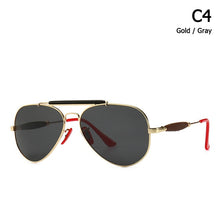 Load image into Gallery viewer, 2019 Modern Vintage Aviation Style Sunglasses Men