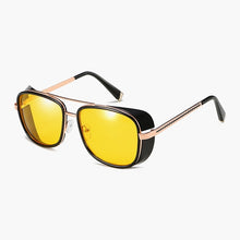 Load image into Gallery viewer, Male Steampunk Sunglasses Tony Stark