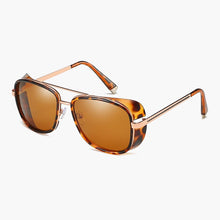 Load image into Gallery viewer, Male Steampunk Sunglasses Tony Stark