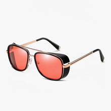Load image into Gallery viewer, Male Steampunk Sunglasses Tony Stark