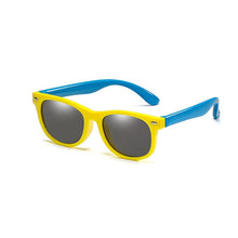 Load image into Gallery viewer, Rubber Frame Polarized Kids Sunglasses with Case