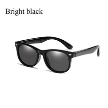 Load image into Gallery viewer, Rubber Frame Polarized Kids Sunglasses with Case