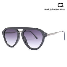 Load image into Gallery viewer, 2019 Fashion Modern Aviation Style Two Dots Sunglasses