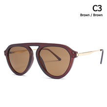 Load image into Gallery viewer, 2019 Fashion Modern Aviation Style Two Dots Sunglasses